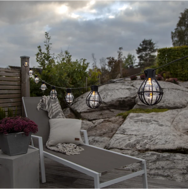 Star Trading Cage Lichterkette, Schwarz 5 Star Trading Cage Lichterkette, Schwarz – Bild 3