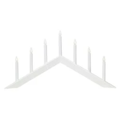 Star Trading Candlestick Arrow, White