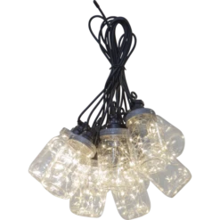 Star Trading Circus Bottle Lichterkette, Transparent