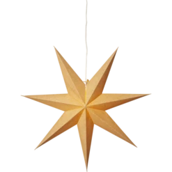 Star Trading Cotton Weihnachtsstern, Gold