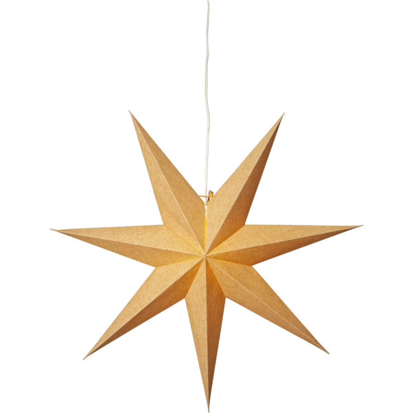 Star Trading Cotton Weihnachtsstern, Gold 3 Star Trading Cotton Weihnachtsstern, Gold