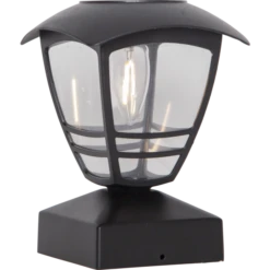 Star Trading Felix Laterne Solarzelle, Schwarz