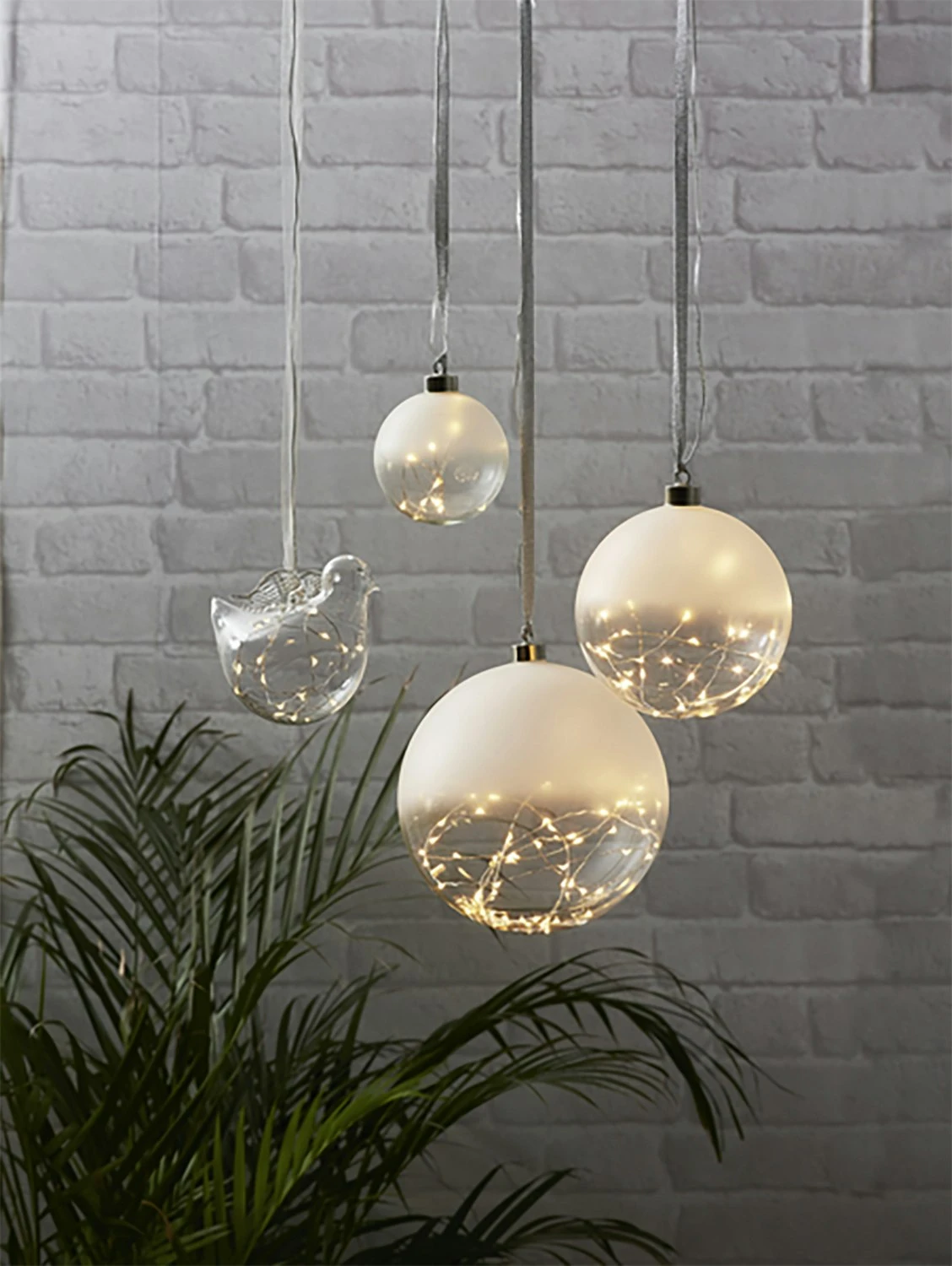 Star Trading Glass Decoration Glow, Frosted 4 Star Trading Glass Decoration Glow, Frosted – Bild 2