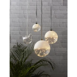 Star Trading Glow Glass Bauble 15 Cm, Frosted 7 Star Trading Glow Glass Bauble 15 Cm, Frosted -Günstiges Leuchten Geschäft star trading glow glass bauble 15 cm frosted 1