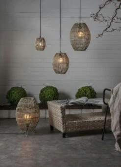 Star Trading Linde Stehlampenschirm 46 Cm, Grau/Beige -Günstiges Leuchten Geschäft star trading linde stehlampenschirm 46 cm grau beige 2