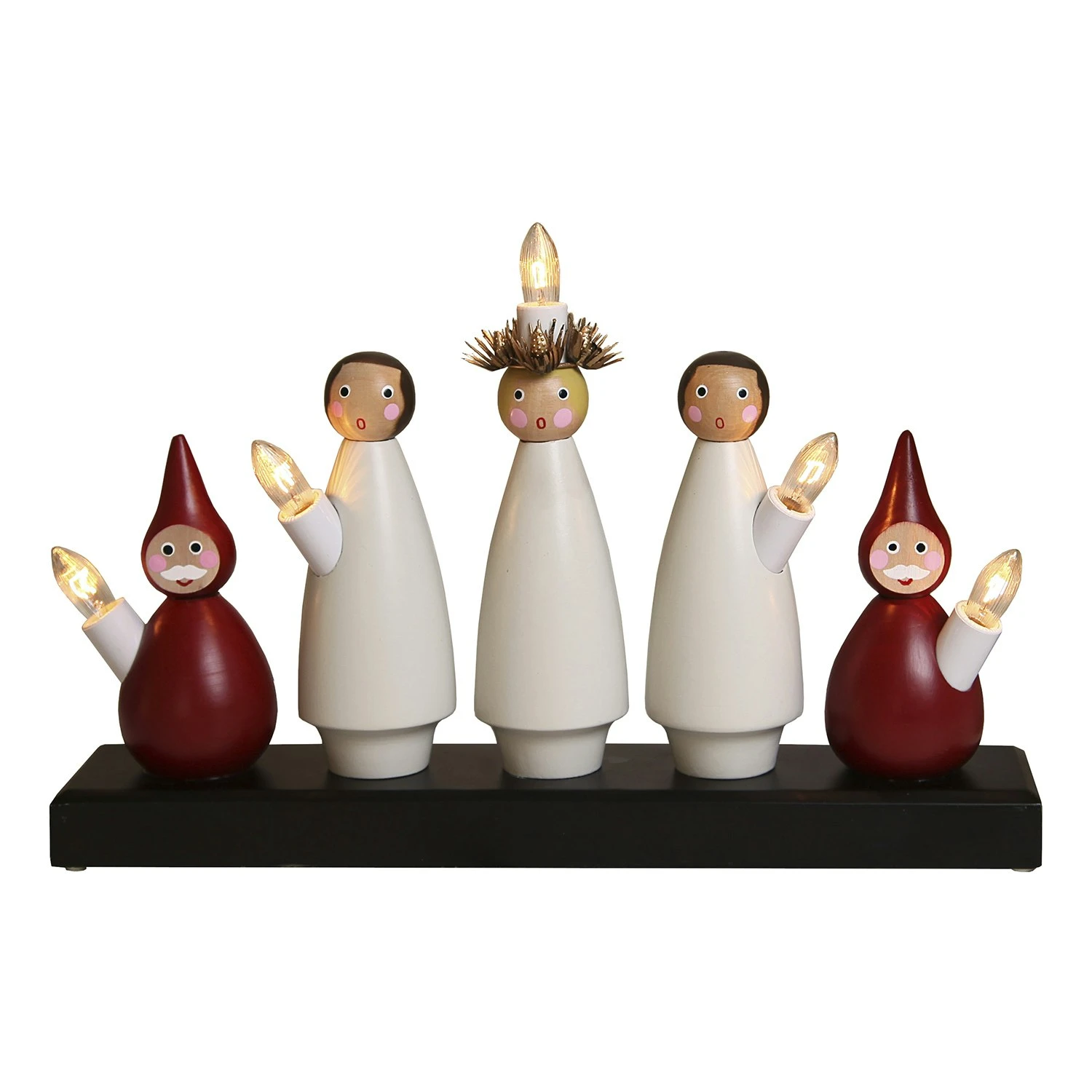 Star Trading Lucia Choir Candle Holder 3 Star Trading Lucia Choir Candle Holder