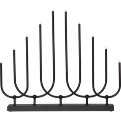 Star Trading Novum Kerzenhalter, Schwarz