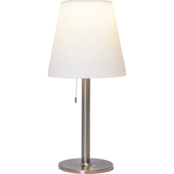 Star Trading Solia Tischlampe Solarzelle, Weiß