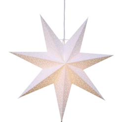 Star Trading Dot Stern 54 Cm, Weiß