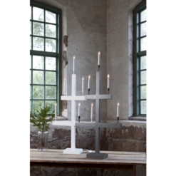 Star Trading Storm Kerzenhalter Hoch, Weiß -Günstiges Leuchten Geschäft star trading storm kerzenhalter hoch 0