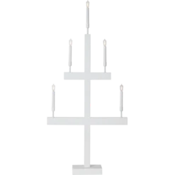 Star Trading Storm Kerzenhalter Hoch, Weiß