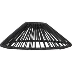 Star Trading Vide Lampenschirm Schwarz, 25 Cm