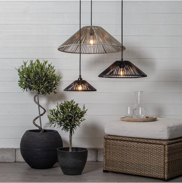 Star Trading Vide Lampenschirm Schwarz, 25 Cm 4 Star Trading Vide Lampenschirm Schwarz, 25 Cm – Bild 2