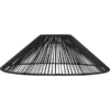 Star Trading Vide Lampenschirm Schwarz, 58 Cm