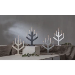 Star Trading Vinga 5 Kerzenhalter, Grafitfarben -Günstiges Leuchten Geschäft star trading vinga 5 12