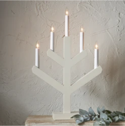 Star Trading Vinga 5 Kerzenhalter, Beige -Günstiges Leuchten Geschäft star trading vinga 5 18