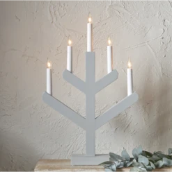 Star Trading Vinga 5 Kerzenhalter, Grau -Günstiges Leuchten Geschäft star trading vinga 5 8