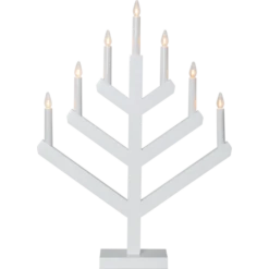 Star Trading Vinga 7 Kerzenhalter, Weiß