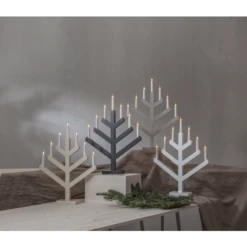 Star Trading Vinga 7 Kerzenhalter, Grafitfarben -Günstiges Leuchten Geschäft star trading vinga 7 12