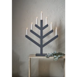 Star Trading Vinga 7 Kerzenhalter, Grafitfarben -Günstiges Leuchten Geschäft star trading vinga 7 14