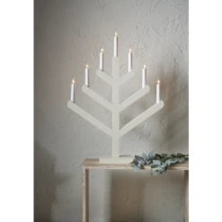 Star Trading Vinga 7 Kerzenhalter, Beige -Günstiges Leuchten Geschäft star trading vinga 7 19