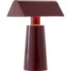 &Tradition Caret MF1 Tischlampe Tragbar, Dark Burgundy 2 &Tradition Caret MF1 Tischlampe Tragbar, Dark Burgundy -Günstiges Leuchten Geschäft tradition caret mf1 table lamp portable 7