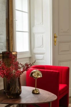 &Tradition Flowerpot VP9 Tischlampe Tragbar Mit Magnetischem Ladekabel, Vermessingt -Günstiges Leuchten Geschäft tradition flowerpot vp9 1