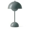 &Tradition Flowerpot VP9 Tischlampe Tragbar, Stone Blue -Günstiges Leuchten Geschäft tradition flowerpot vp9 tischlampe tragbar 24