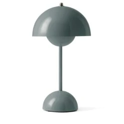 &Tradition Flowerpot VP9 Tischlampe Tragbar, Stone Blue