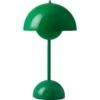 &Tradition Flowerpot VP9 Tischlampe Tragbar, Signal Green -Günstiges Leuchten Geschäft tradition flowerpot vp9 tischlampe tragbar 29
