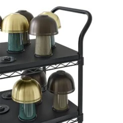 &Tradition Raku Tischlampe, Blue Green / Messing -Günstiges Leuchten Geschäft tradition raku table lamp portable sh8 blue green brass 2