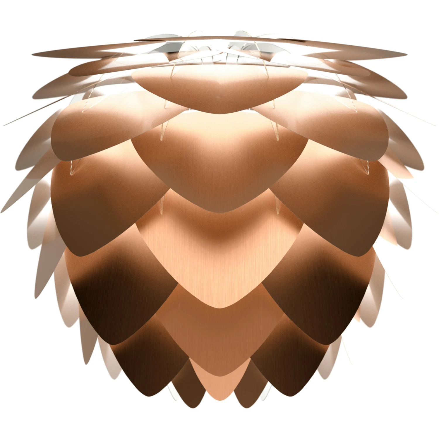 Umage Aluvia Lampshade Medium, Brushed Bronze -Günstiges Leuchten Geschäft umage aluvia medium lampenschirm pearl 18