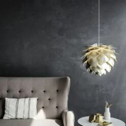 Umage Silvia Lampenschirm 50 Cm, Bronze -Günstiges Leuchten Geschäft umage silvia lampenschirm 50 cm 3 2