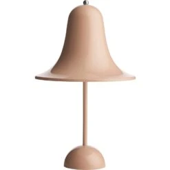 Verpan Pantop Tischlampe Tragbar, Dusty Rose