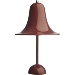 Verpan Pantop Tischlampe 23 Cm, Burgundy