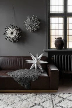 Watt & Veke Sputnik Christmas Star 60 Cm, White / Black -Günstiges Leuchten Geschäft watt veke sputnik weihnachtstern 60cm weiss 12